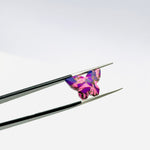 Load image into Gallery viewer, Pink & Purple Mohave Copper Turquoise Butterfly Beads, Faceted Butterfly Gemstone, Purple Oyster Turquoise Carving Loose Beads 14x10 MM