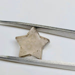 Load image into Gallery viewer, Intaglio Carved Smokey Quartz Star Shape Beads, Loose Hand Carved Star Shape Gemstone, Incarving Smokey Stars, Unique Star Carving, 13 MM