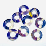 Load image into Gallery viewer, AAA Quality 100% Natural Flouride Ring Shape Gemstone, Natural Ring Shape Gemstone, Gemstone For Jewellery, 12 mm (Approx)