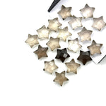Load image into Gallery viewer, Natural Smokey Quartz Star Shape Briolettes, Hand Carved Faceted Star Shape Beads, Star Gemstone Charms for Jewelry Making, 10 MM Charms