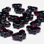 Load image into Gallery viewer, 2,3,4,5,6 100% Natural Red Garnet Butterfly Shape Carving ,Hand carved Butterfly shape Gemstone,carved Gemstone For jewellery Making,12X7mm