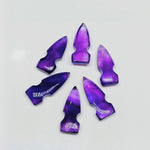 Load image into Gallery viewer, 2,3,4,5,6 100% Natural purple amethyst Bullet Shape Carving, Hand carved Bullet shape Gemstone, carved Gemstone jewelry Making,26X10 mm.