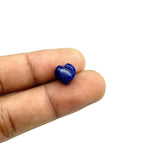 Load image into Gallery viewer, Natural Lapis Lazuli Heart Shape Briolettes, Blue Lapis Smooth Heart Shape Beads, Hand Carved Gemstone, Jewelry Making Loose Charms, 10 MM