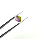 Load image into Gallery viewer, Neon UV Light Beads, Neon Green & Purple Turquoise Leaf Shape Beads, Turquoise Faceted Leaves Briolette's, Hand Carved Leaf Beads, 10X12 mm