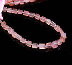 Load image into Gallery viewer, Natural Pink Chalcedony Nuggets Shape Beads, Pink Chalcedony Tumble Shape Gemstone Beads, 6X8-7-9MM, 8" Faceted Jewelry Making Loose Beads