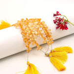 Load image into Gallery viewer, Natural Citrine Faceted Pear Shape Beads, 4-inch strand, AAA Yellow Citrine Pear Briolettes, 8-12 MM Citrine Teardrop Beads, Pear Beads