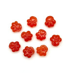Load image into Gallery viewer, Super Cute Natural Carnelian Dog Paw Carving, AAA+ Quality Gemstone Paw Carving, 13 MM Little Paw Charm, Gift For Dog Lover, God Owner Gifts