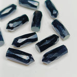 Load image into Gallery viewer, 2,3,4,5,6 pcs 100% Natural Black Onyx Faceted Pencil Shape Loose Gemstone, Black Onyx Loose Gemstone, Gemstone For Jewellery 13.5X5.5 mm