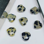 Load image into Gallery viewer, 5,6,7,8,9,10 Pcs 100% Natural Jesper Heart Shape Faceted Briolettes, Heart Shape Faceted Gemstone, loose Gemstone For Jewellery 8 mm