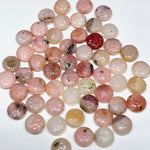 Load image into Gallery viewer, 2,3,4,5 pcs 100% Natural Pink Opal Fancy Shape Carved Gemstone, Loose Gemstone, Fancy Shape Gemstone For Jewellery, Carved Gemstone 11 mm
