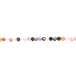 Load image into Gallery viewer, Multi Disco Gemstone Round Beads, Mix Stone Faceted Micro Beads, 2 MM Beads for Jewelry Making, 13 Inches, Loose Faceted Beads