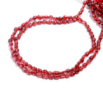 Load image into Gallery viewer, Natural Garnet Oval Shape Beads, AAA Red Garnet Smooth Oval Beads, 4 MM Oval Beads, Wholesale Jewelry Making Beads, 4 Inch Strand