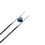 Load image into Gallery viewer, Blue Opal Heart Beads: Carved Gemstone Charms, 8mm
