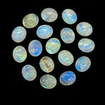 Load image into Gallery viewer, Flashy AAA Rainbow Moonstone Carved Evil Eye Briolettes, Natural Rainbow Moonstone Evil Eye Shape Charm Beads For Jewelry Making, 10X12MM