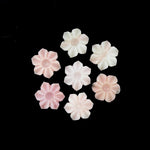 Load image into Gallery viewer, Natural Pink Opal Carved Flower Shape Beads, AAA Pink Opal Flower Carving, Pink Flower for Jewelry Making, 12 MM, Floral Gemstone Beads