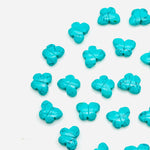 Load image into Gallery viewer, Amazing Blue Turquoise Butterfly Carving, Hand Carved Butterfly Shape Gemstone, 10X13 MM, Butterfly Loose Beads, Turquoise Carved Butterfly