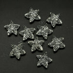 Load image into Gallery viewer, AAA Clear Crystal Quartz Star Fish Shape Beads, Natural Crystal-Clear Fish Shape Carved Gemstones, Star Fish Carvings, Rare Findings, 20 MM
