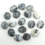 Load image into Gallery viewer, Amazing Howlite Evil Eye Shape Briolettes, AAA Howlite Eye Shape Carved Beads, Evil Eye Hand Carved Gemstone Beads, 12 MM, Eye Charms Beads