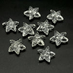 Load image into Gallery viewer, AAA Clear Crystal Quartz Star Fish Shape Beads, Natural Crystal-Clear Fish Shape Carved Gemstones, Star Fish Carvings, Rare Findings, 20 MM
