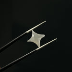 Load image into Gallery viewer, Natural Grey Moonstone Ninja Star Shape Carving Beads, Fancy Star Shape Gemstone Beads, 11X15 MM Jewelry Making Star Shape Briolettes Beads