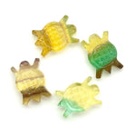 Load image into Gallery viewer, Natural Multi Fluorite Turtle Shape Carving, AAA Fluorite Turtle Shape Gemstone, 16 MM Loose Gemstones, Harmony in Stone, Healing Stone