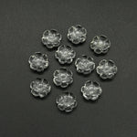 Load image into Gallery viewer, Natural cc Shape Beads, Clear Crystal Flower Shape Carving, Jewelry Making Loose Gemstone Charms, 12 MM, Carved Crystals