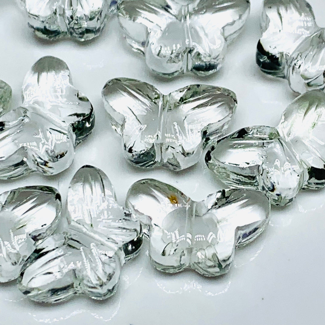 2,3,4,5,6 100% Natural Crystal  Quartz Butterfly Shape Carving ,Hand carved Butterfly shape Gemstone , Gemstone For jewellery Making,12X7mm