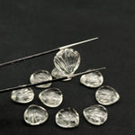Load image into Gallery viewer, Natural Crystal Quartz Carved Shell Shape Beads, 12 MM Shell Beads, Carved Gemstone, Seashell Charm Gemstone, Hand Carved Shell Charms Beads