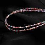Load image into Gallery viewer, Multi Color Herkimer Diamond Beads, diamond Uncut Beads, 1-2 MM Tiny Raw Diamond Beads, Herkimer Diamond Nuggets Beads, Diamond Rough Beads