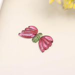 Load image into Gallery viewer, Carved Tourmaline Butterfly Beads: AAA Grade, 14-10mm, Jewelry Making