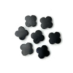 Load image into Gallery viewer, Natural Black Onyx Clover Shape Beads, Four Leaf Clover Shape Gemstone, Loose Wholesale Beads for Jewelry Making, Loose Beads, 12 MM