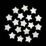 Load image into Gallery viewer, Faceted Moonstone Star Beads: Handmade Gemstone Charms (10mm)