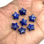 Load image into Gallery viewer, Lapis Lazuli Star Shape Briolettes, Natural Lapis Lazuli Faceted Star Charms, Wholesale Loose Beads for Jewelry, 12 MM, Hand Carved Beads
