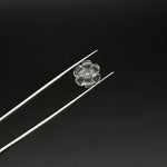 Load image into Gallery viewer, Natural cc Shape Beads, Clear Crystal Flower Shape Carving, Jewelry Making Loose Gemstone Charms, 12 MM, Carved Crystals