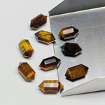 Load image into Gallery viewer, 2,3,4,5,6 pcs 100% Natural Tiger Eye Faceted Pencil Shape Loose Gemstone, Tiger Eye Loose Gemstone, Gemstone For Jewellery 10X5 mm