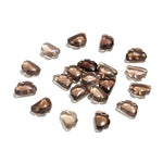 Load image into Gallery viewer, Carved Smokey Quartz Clouds Shape Beads, Natural Smokey Quartz Smooth Cloud Shape Beads, Cloud Gemstone Charms, 12 MM Loose Briolettes