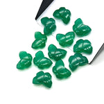 Load image into Gallery viewer, Natural Green Onyx Butterfly Shape Beads, AAA Green Onyx Hand Carved Butterfly Briolettes, Gemstone Carvings, 13 MM Mini Butterfly Charms