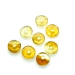 Load image into Gallery viewer, 2,3,4,5,6 pcs 100% Natural citrine donut Shape Carved Gemstone, Loose Gemstone, donut Shape Gemstone for Jewlery, Carved Gemstone 12 mm