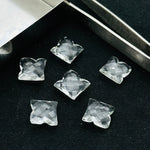 Load image into Gallery viewer, 2,3,4,5,6 Pcs 100% Natural crystal quartz fancy Shape Jewlery Making Loose Gemstone, faceted Gemstone, Gemstone for Jewlery 11X12 mm.