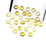 Load image into Gallery viewer, Natural Citrine Little Stars, Citrine Gemstone Star Shape Beads, 6 MM Star Shape Gemstone for Jewlery, 6 Sides Carving Star Beads