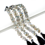 Load image into Gallery viewer, Natural Labradorite Pear Shape Beads, Flashy Labradorite Smooth Pear Shape Briolette's for Jewelry Making, 7 Inch Strand, 8 MM approx