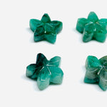 Load image into Gallery viewer, 2,3,4,5 Pcs Natural Emerald Hand Carved Flower Shape, Carved Flower Shape Gemstone For Jewellery, Flower Shape Gemstone, 10 mm