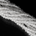 Load image into Gallery viewer, Natural Crystal Quartz Round Shape Beads, 2 MM AAA Crystal Faceted Gemstone Beads, 13 Inched Clear Crystal Loose Beads Strand for Jewelry
