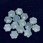 Load image into Gallery viewer, 2,3,4,5 Pcs Natural White Moonstone Hand Carved Flower Shape, Carved Flower Shape Gemstone For Jewellery, Flower Shape Gemstone, 10 mm
