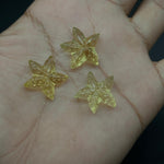 Load image into Gallery viewer, Lemon Quartz Star Fish Shape Gemstone, Natural Lemon Quartz Fish Shape Carved Beads, Star Fish Carvings, Handmade Carvings 20 MM