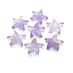 Load image into Gallery viewer, Natural Pink Amethyst Star Fish Shape Structure, AAA Amethyst Fish Shape Carved Gemstones, Star Fish Carvings, Rare Findings Beads, 20 MM