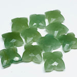 Load image into Gallery viewer, Handmade Carved Aquamarine Flower Gemstone: Loose Stone (12mm)