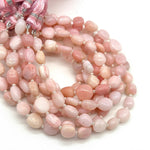 Load image into Gallery viewer, AAA Pink Opal Tumble Shape Gemstone Beads, Pink Opal Plain Nuggets Shape Beads, 8" Fancy Wholesale Jewelry Beads, 7-8 MM