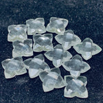 Load image into Gallery viewer, 2,3,4,5 Pcs Natural Crystal Quartz Carved Flower Shape Gemstone - 12 mm Clear Crystal Quartz Handmade Flowers Shape Fancy Carving