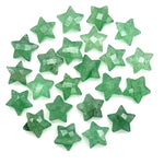 Load image into Gallery viewer, Green Strawberry Quartz Star Shape Briolettes, AAA Strawberry Faceted Star Charms, Wholesale Loose Beads for Jewelry, 12 MM, Hand Carved